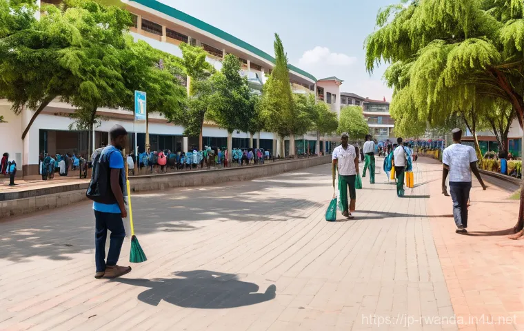 르완다의 도시 계획 - **Prompt for an image showcasing Green City Kigali and sustainable transport:**
    "A bustling, yet...