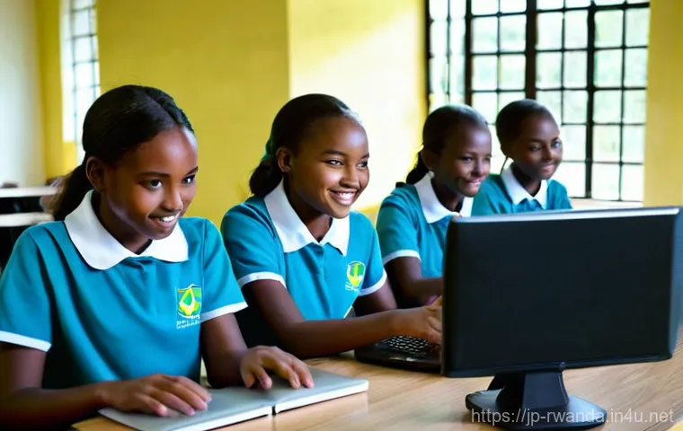 르완다의 빈곤 감소 프로그램 - **"Umuganda: Community in Action"**
    A vibrant, wide-angle shot of a diverse group of Rwandan cit...