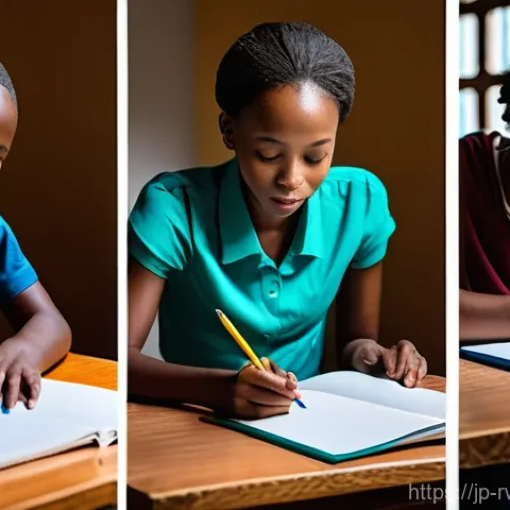 르완다의 직업 교육 - Here are three detailed image prompts in English, designed to be safe and inspiring, drawing from th...