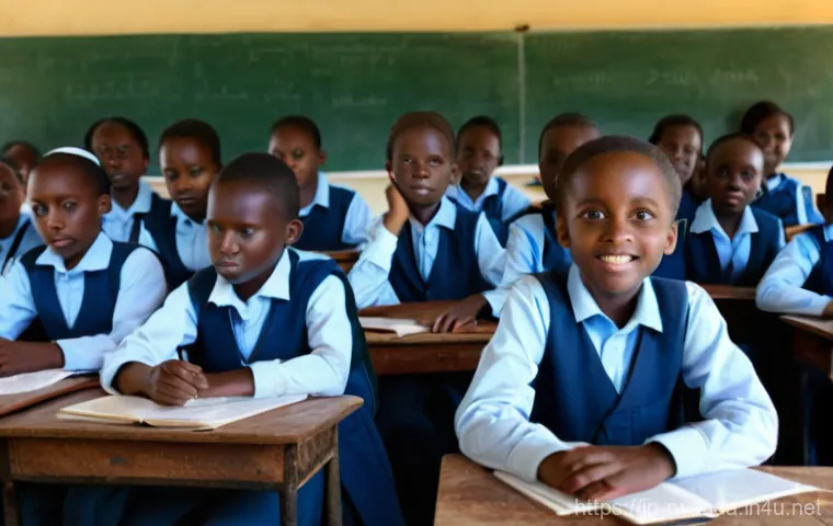 르완다의 주요 교육 프로그램 - Here are three detailed image prompts in English, designed to be appropriate for a 15-year-old audie...